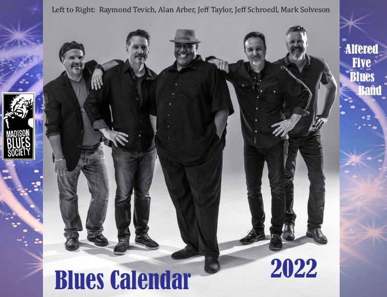 2022 Blues Calendar Madison Blues Society