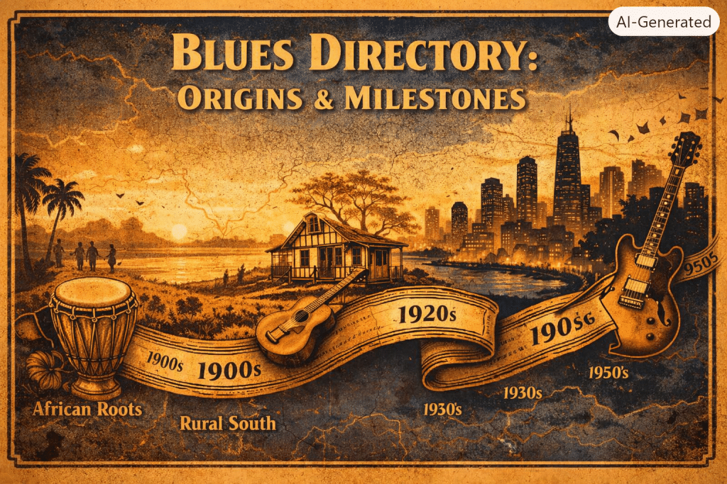 Blues Directory: Origins & Milestones