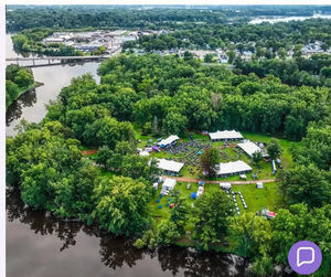  Wisconsin’s longest-running blues festival, held annually at Fern Island